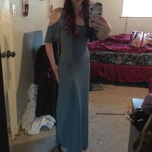 Blu Heaven long Dress Small